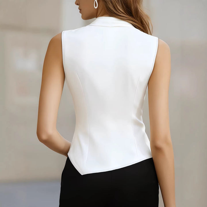 Elegant Sexy Versatile Sleeveless Womens Blouse