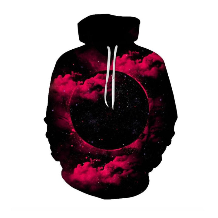 3D Digital Print Strange Night Star Sweatshirt
