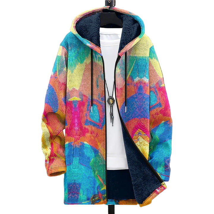 Retro Colorblock Vest for Men