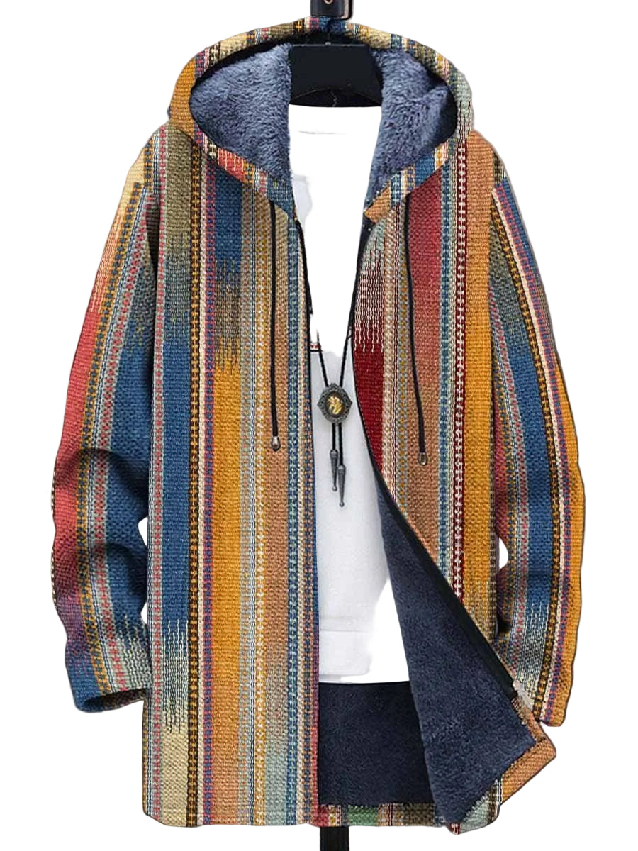 Retro Colorblock Vest for Men