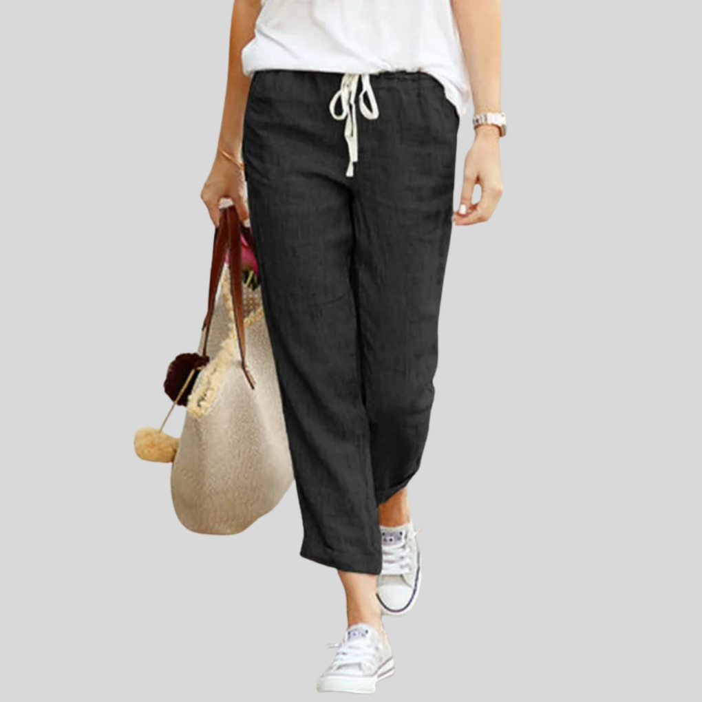 Elegant Cropped Trousers for Women