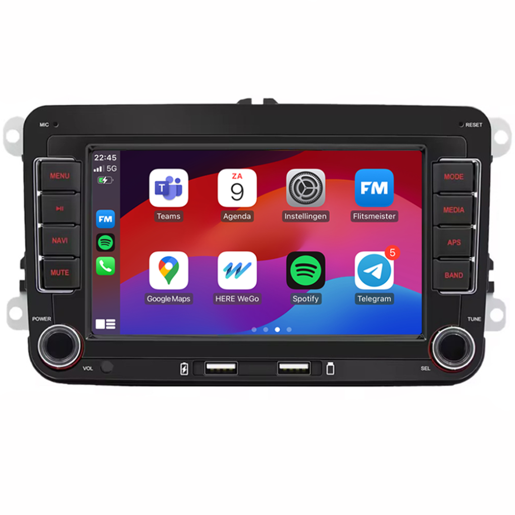 Volkswagen Polo Golf Caddy | CarPlay &amp; Android Auto | Plug &amp; Play