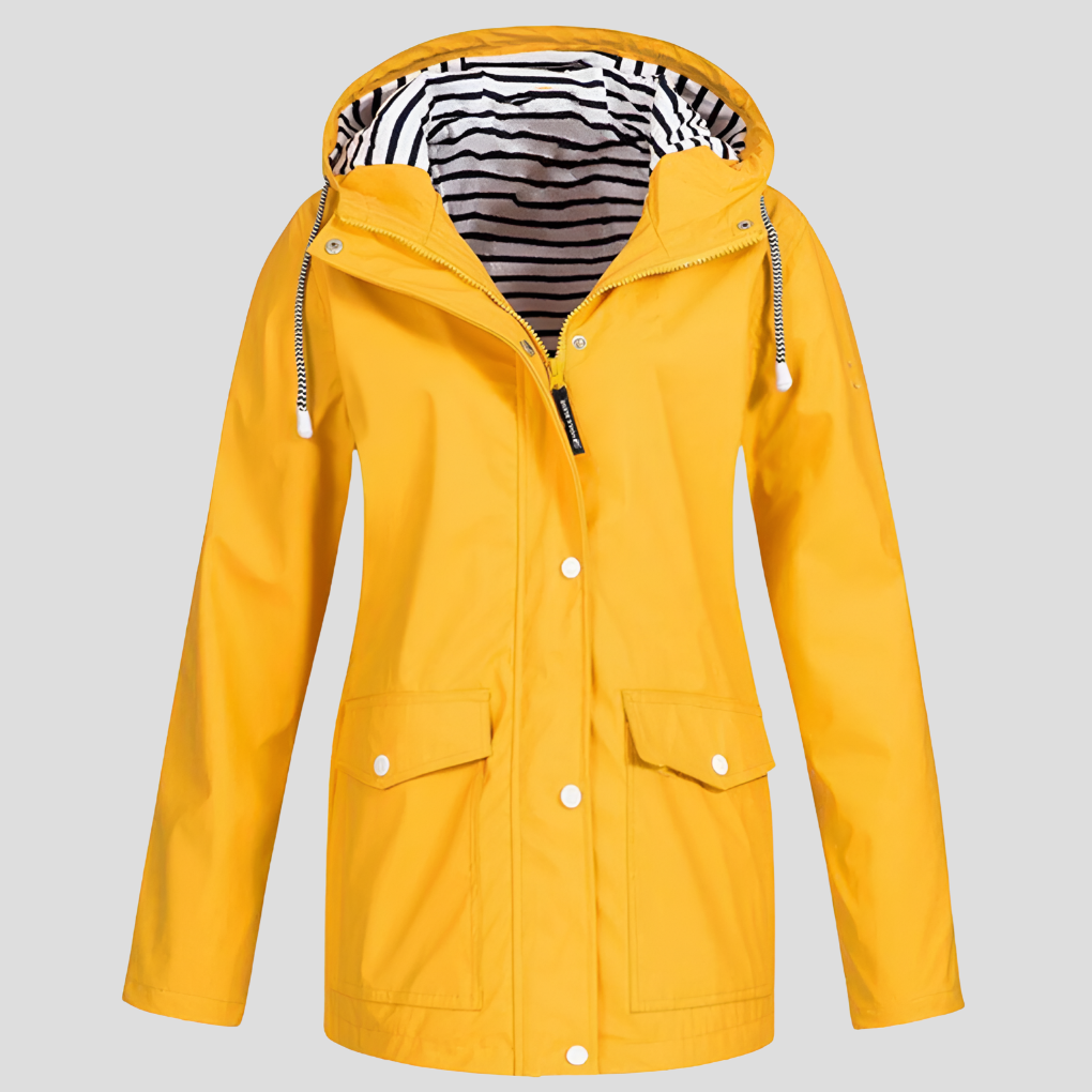 Water-resistant and Wind-resistant Hooded Jacket for Women