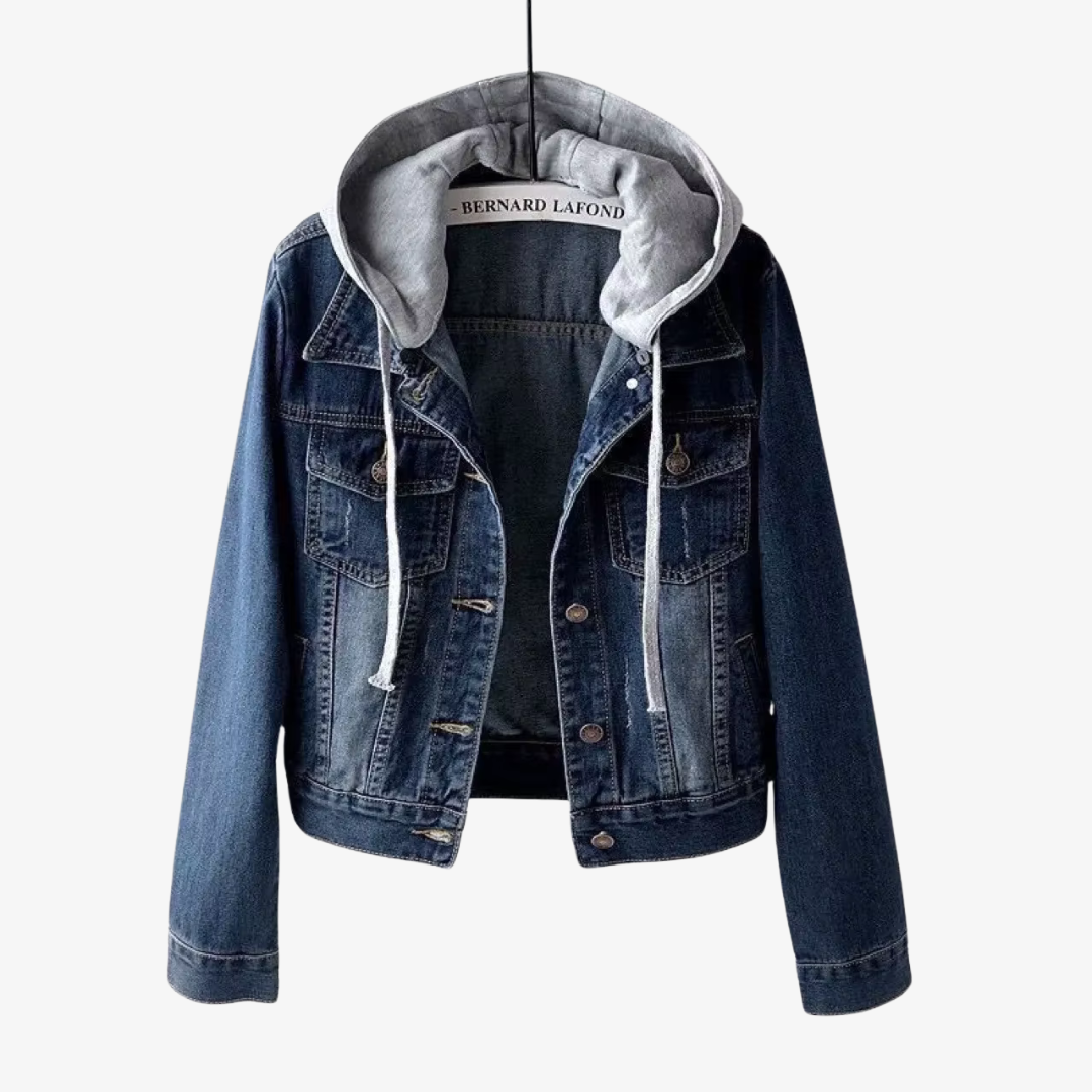 Stylish Cropped Denim Jacket for Women
