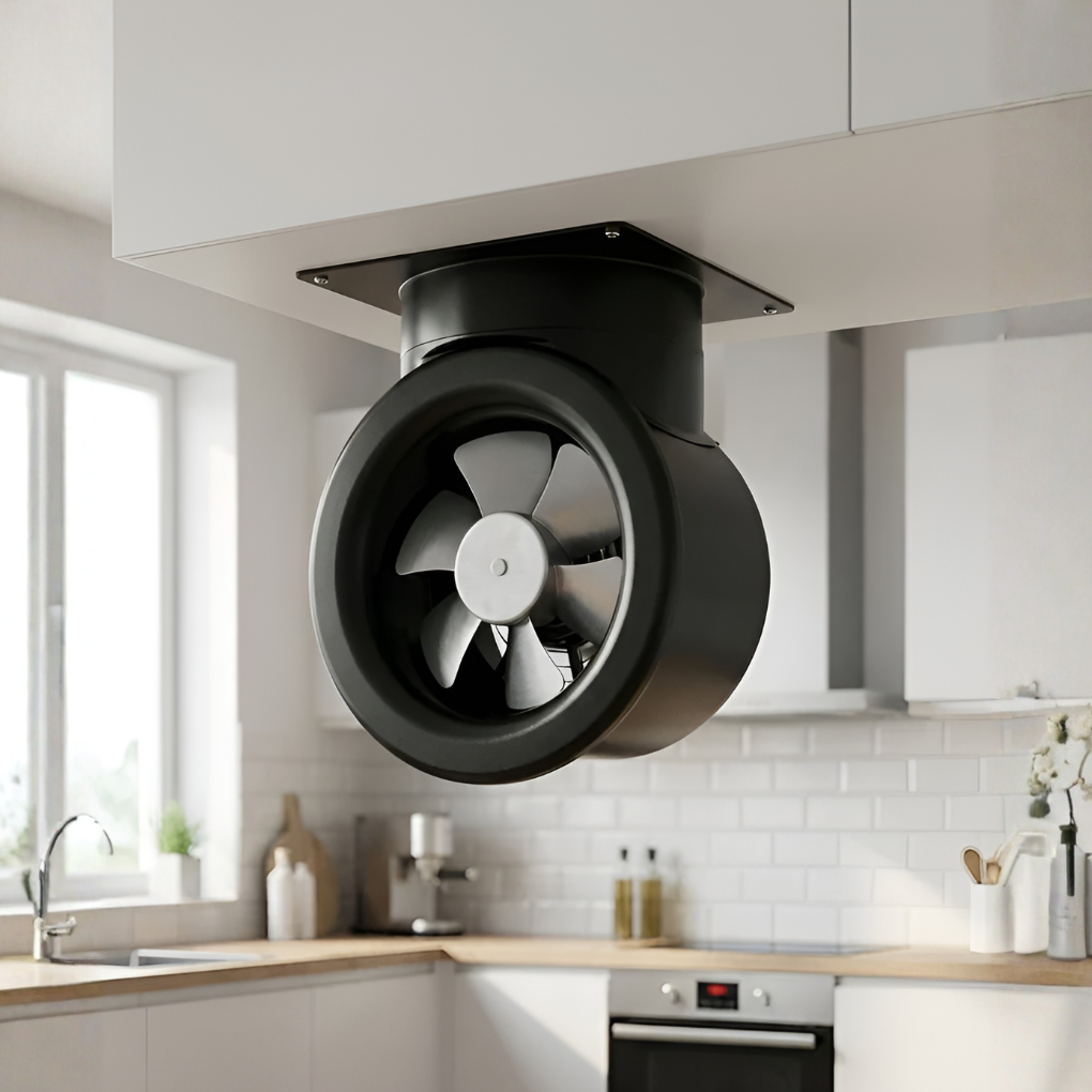 Compact Inline Duct Exhaust Fan