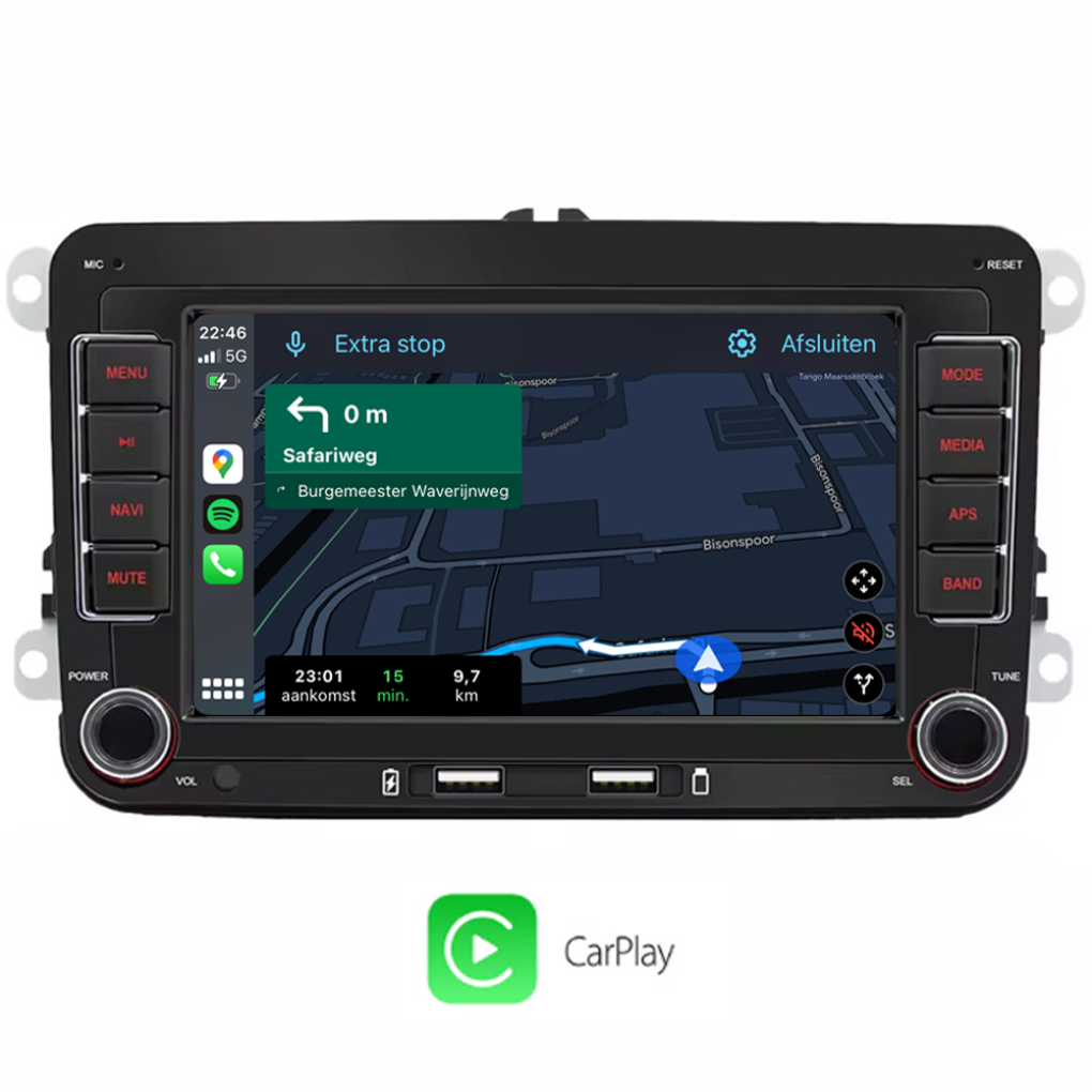 Volkswagen Polo Golf Caddy | CarPlay &amp; Android Auto | Plug &amp; Play