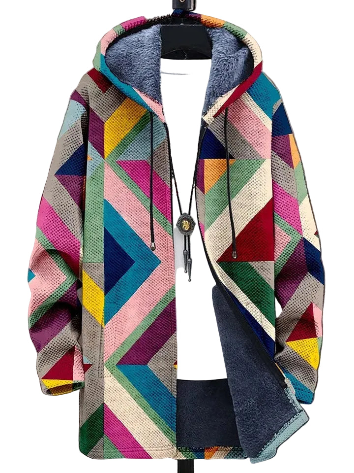 Retro Colorblock Vest for Men