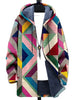 Retro Colorblock Vest for Men
