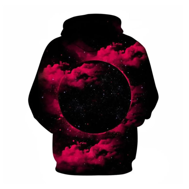 3D Digital Print Strange Night Star Sweatshirt
