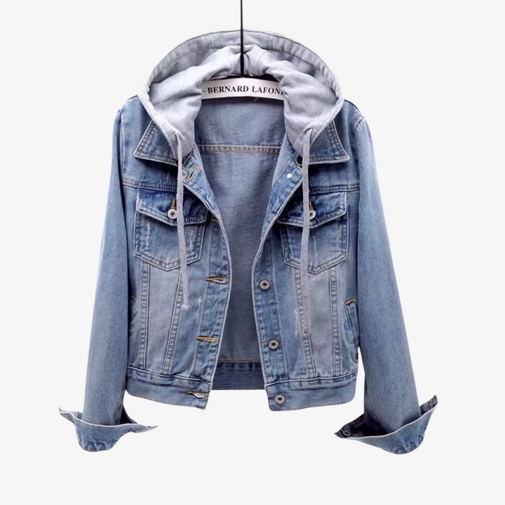 Stylish Cropped Denim Jacket for Women