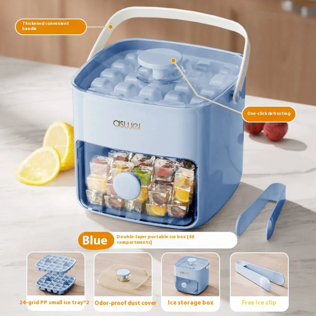 Compact Ice Cube Maker — Fast, Quiet &amp; Efficient for Home Use