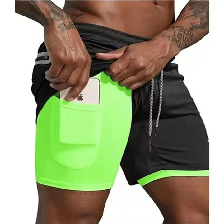 2-in-1 Men's Sport Shorts