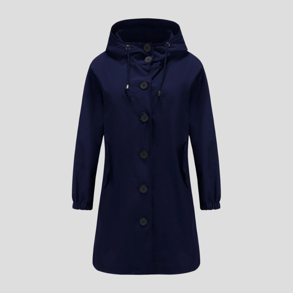 Waterproof Hooded Rain Jacket for Women