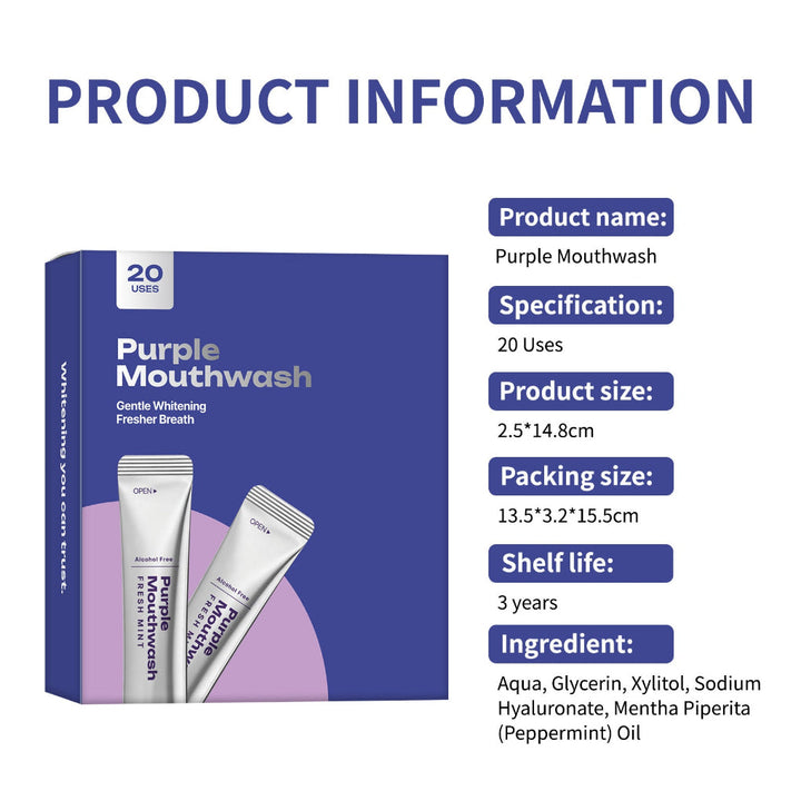 Mint Portable Mouthwash 20pcs