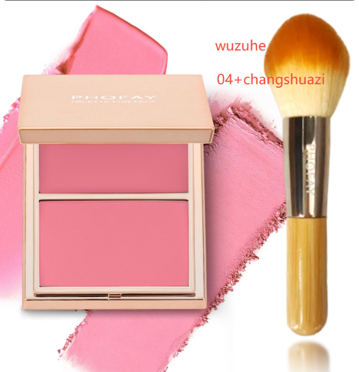 PHOFAY Double-Take Cream &amp; Powder Blush Duo
