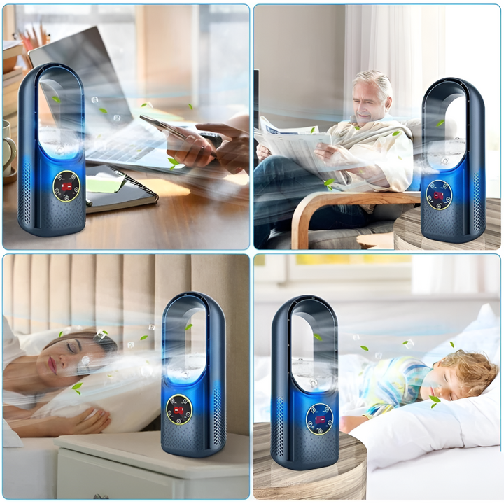 Free Silent Portable Air Cooling fan for Home and Office