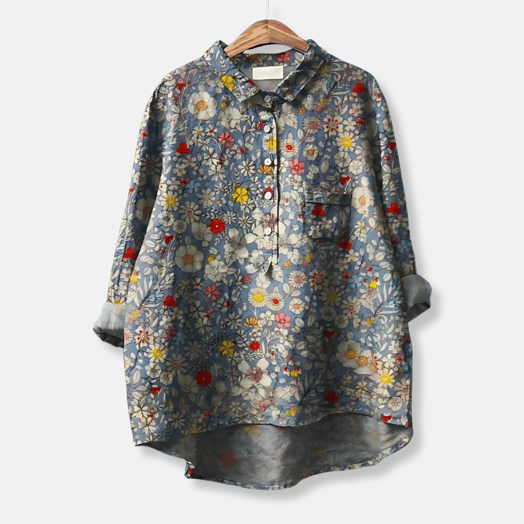 Women’s Loose Fit Long Blouse