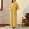Luxe Fleece Warmth Comfort Bathrobe