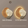 Modern Minimalist Wall Clock with Light