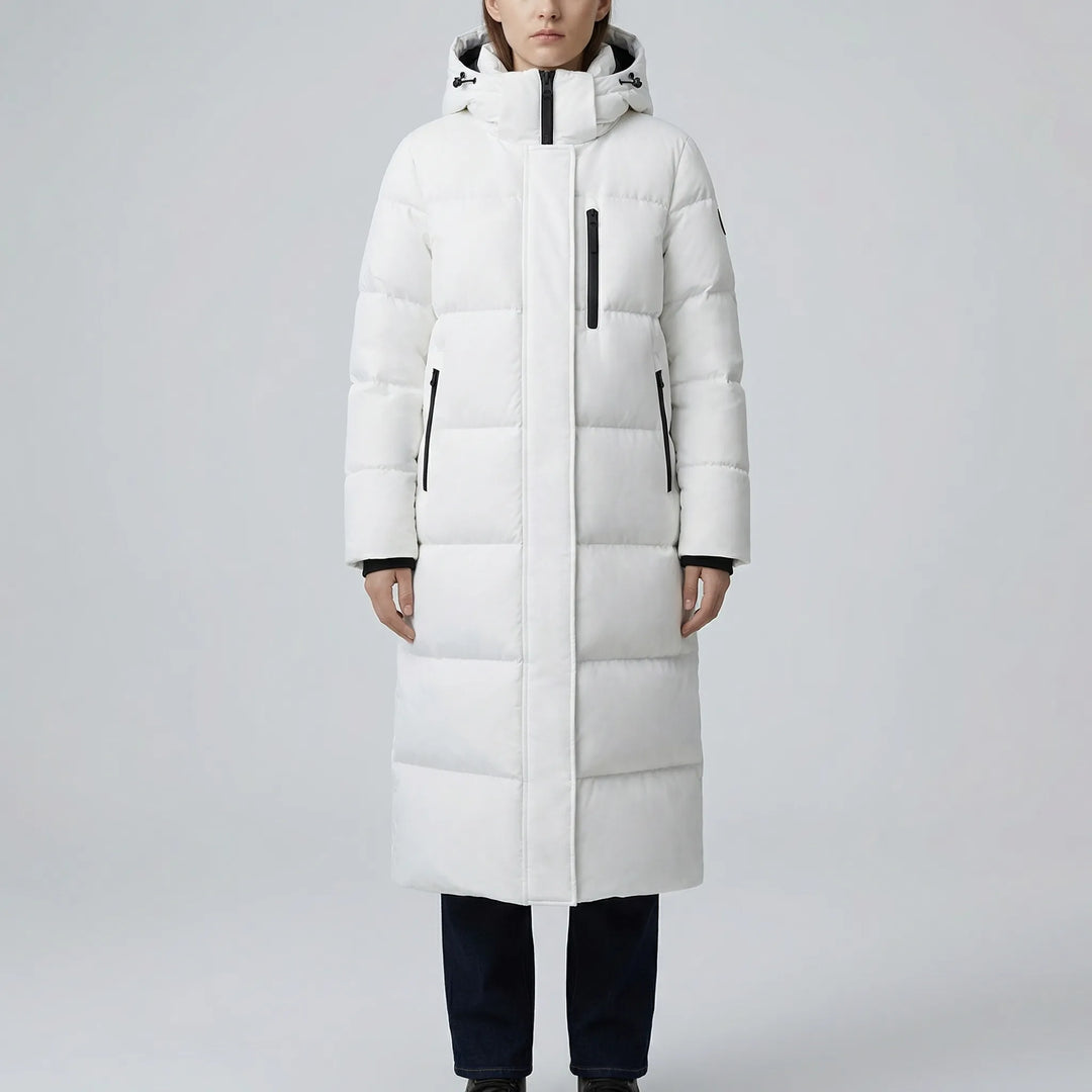 Arcova - Long Hooded Puffer Parka For Women