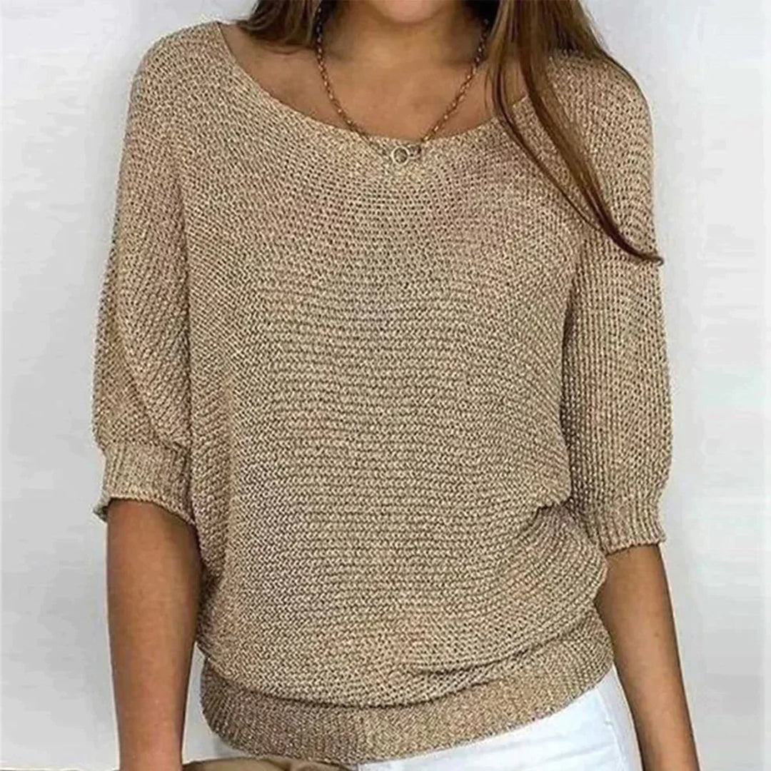 Solid Casual Oversize Sweater for Women
