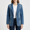 Tailored Denim Blazer For Women