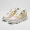 Color-Block Low-Top Lace-Up Sneaker