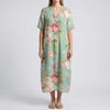 Floral Print Midi-Length Dress