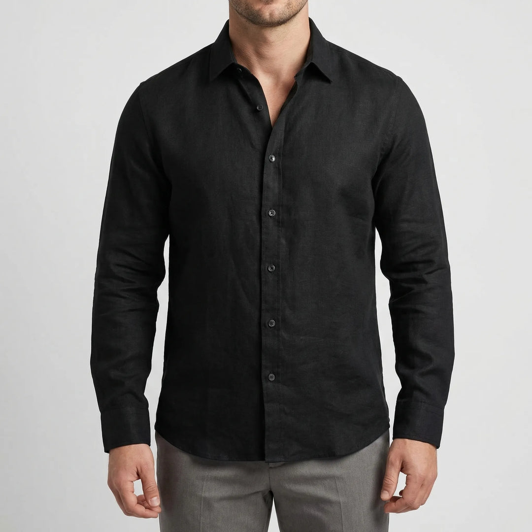Brezavo - Classic Button-Down Long Sleeve Shirt