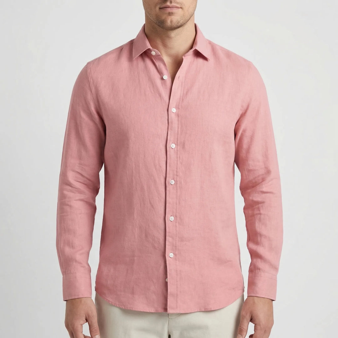 Brezavo - Classic Button-Down Long Sleeve Shirt