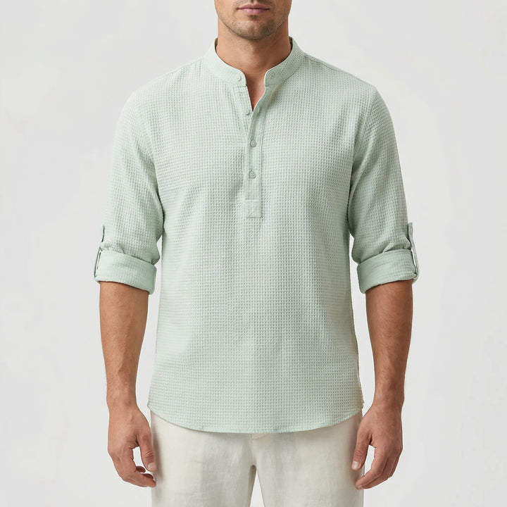 Brezlin - Tailored Button-Down Men's Casual Shirt