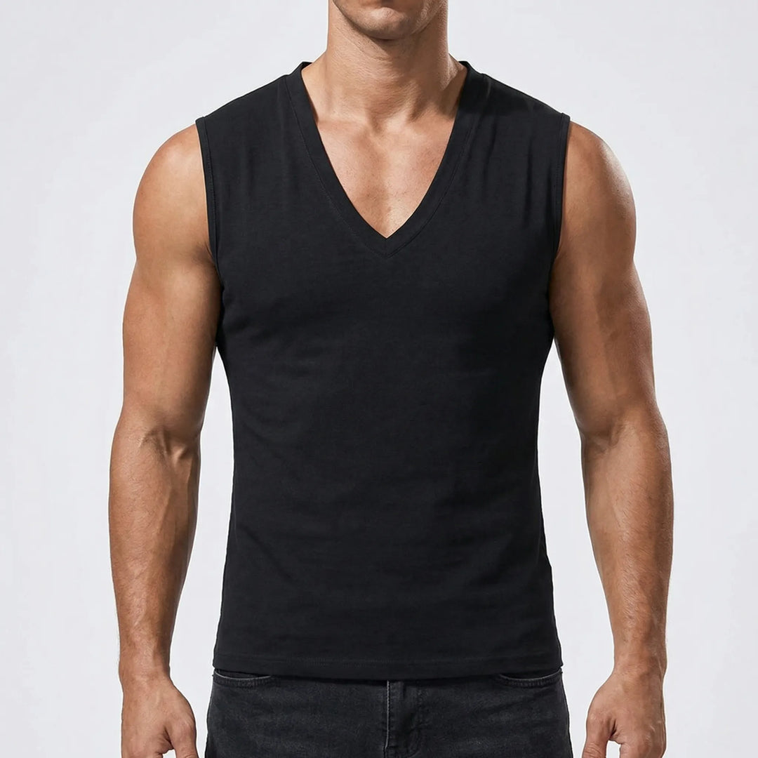 Brezvik - Sleeveless V-Neck Summer Tank