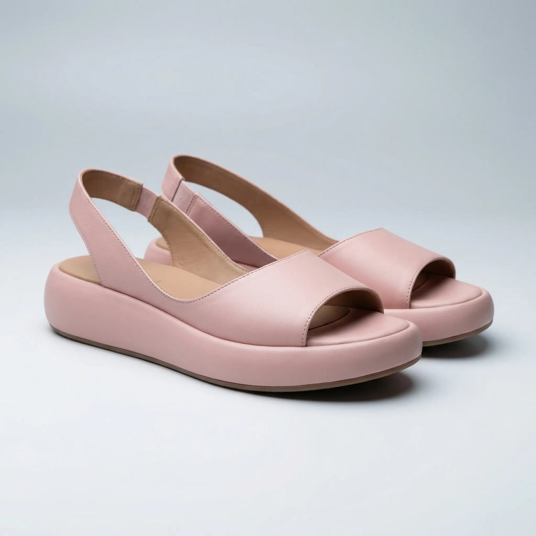 Brezzla - Open-Toe Slip-On Platform Sandal