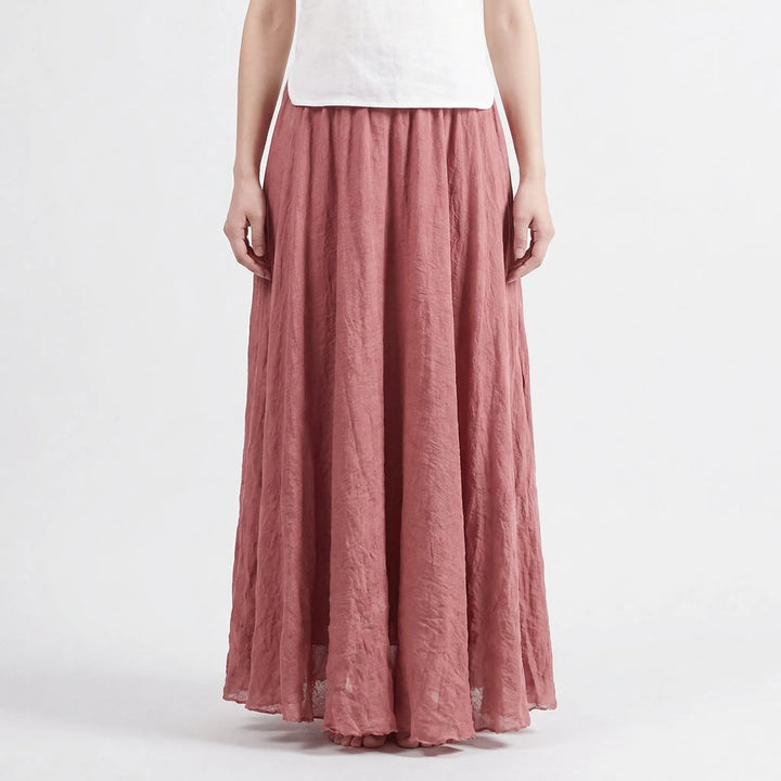 Briselle - Flowing Bohemian Maxi Skirt