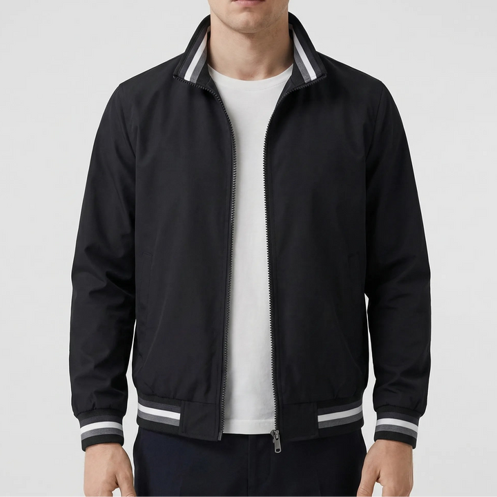 Casvero - Lightweight Full-Zip Bomber Jacket