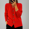 Cozy V Neck Knitted Cardigan for Women