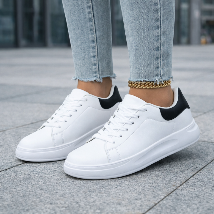 Minimalist Low-Top Platform Sneaker