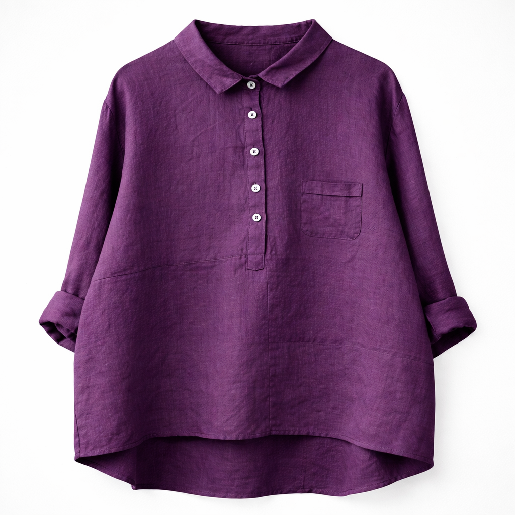 Elegant Long-Sleeve Blouse For Women