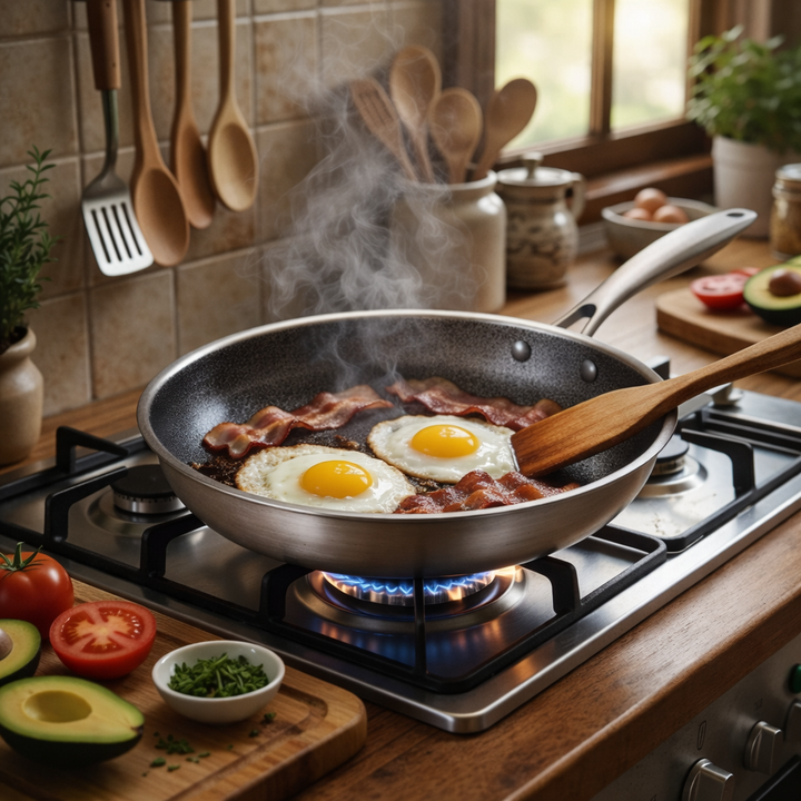 Non-Stick Wok-Style Frying Pan