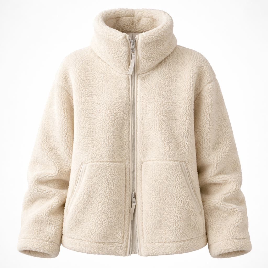 Cozy Wool-like Jacket for Women