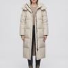 Long Hooded Insulated Puffer Jacket