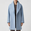 Wide-Collar Hip-Length Jacket for Women