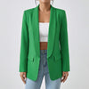 Single-Button Structured Women's Blazer