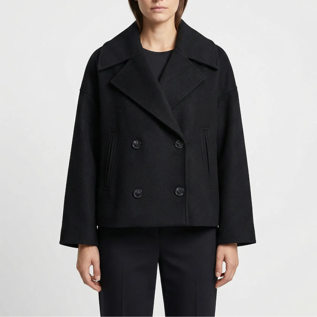 Claretton - Double-Breasted Short Waist Coat