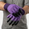 Gardening Gloves With Built-In Claws