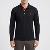 Long-Sleeve Polo With Contrast Placket