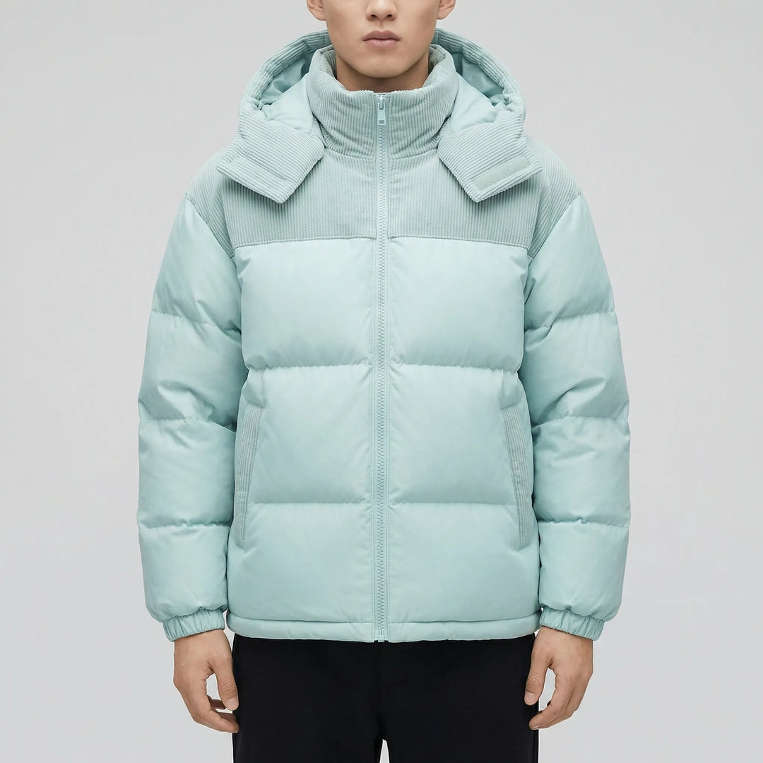 Colvern - Hooded Insulated Men's Puffer Jacket