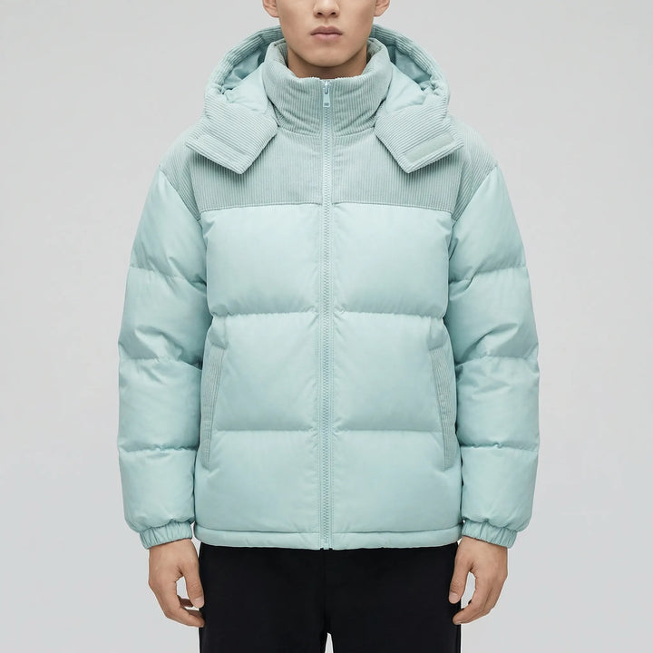 Colvern - Hooded Insulated Men's Puffer Jacket