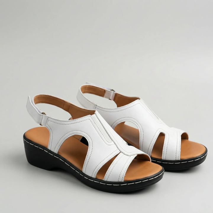 Comfura - Open-Toe Wedge Support Sandal