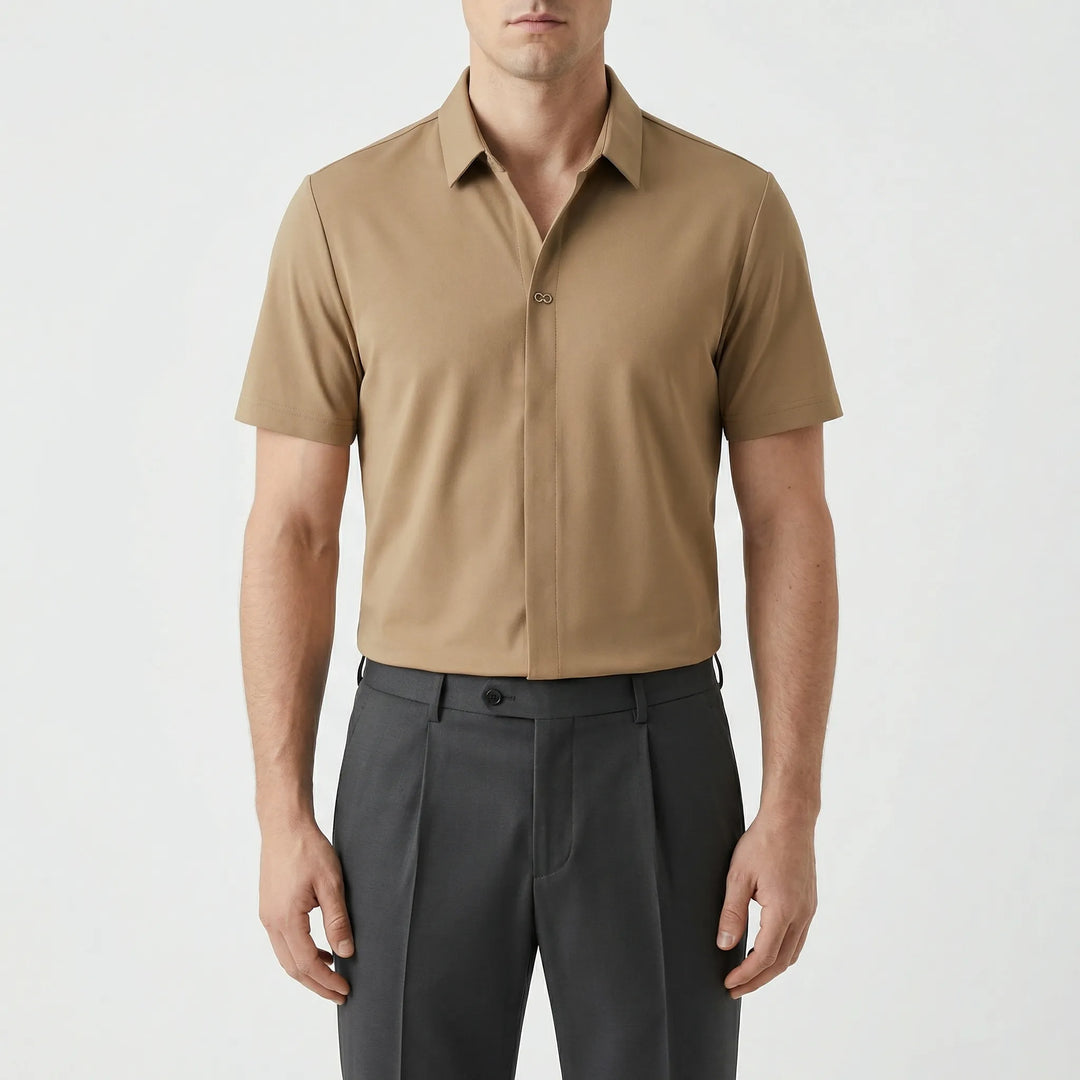 Coravio - Matching Polo And Tapered Pants Set